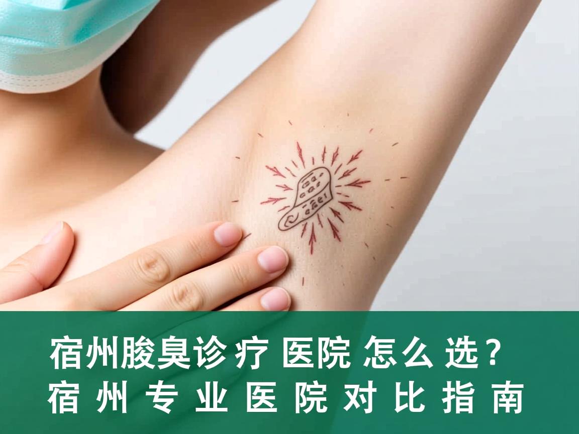宿州腋臭诊疗医院怎么选？宿州专业医院对比指南