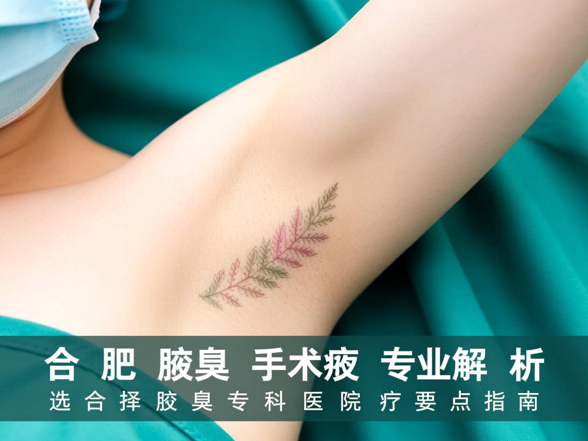 合肥腋臭手术专业解析，选择合肥腋臭专科医院的要点指南