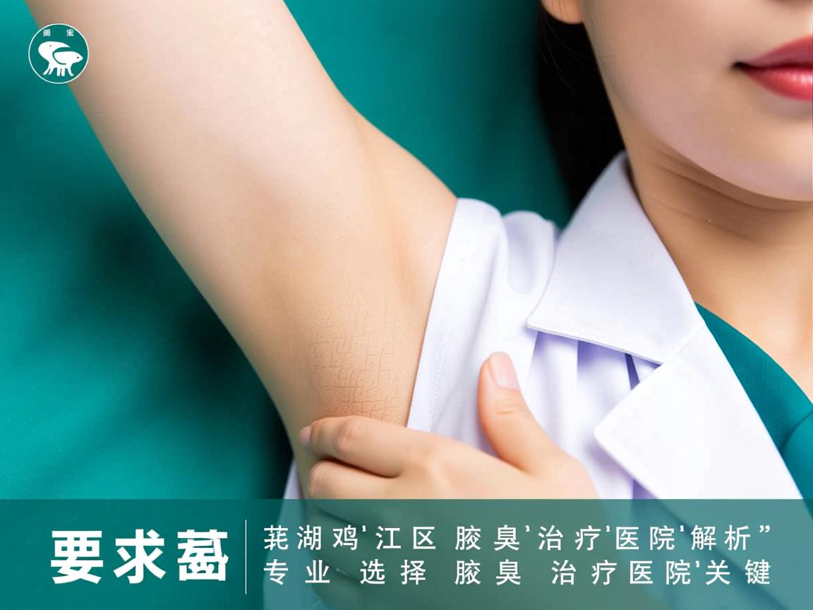 芜湖鸠江区腋臭治疗医院解析，专业选择腋臭治疗医院的关键