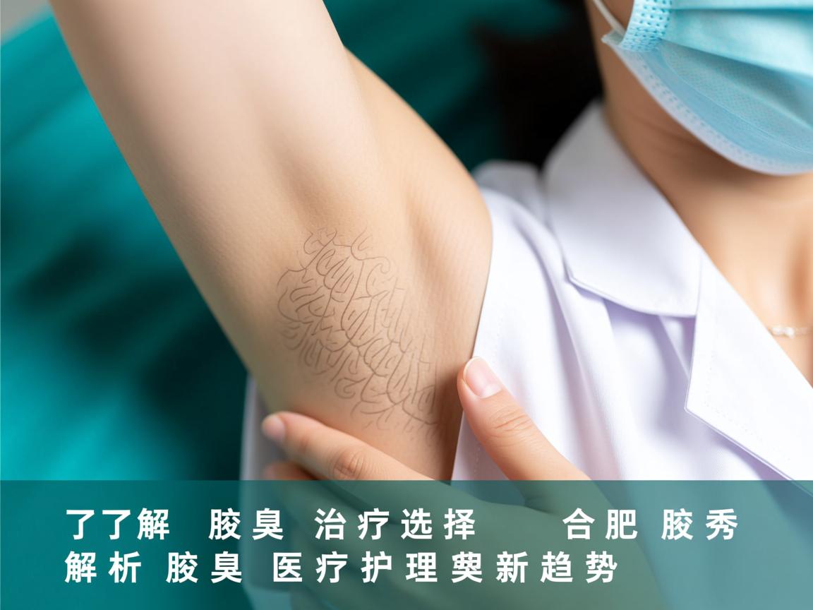 了解腋臭治疗选择 合肥腋秀解析腋臭医疗护理新趋势