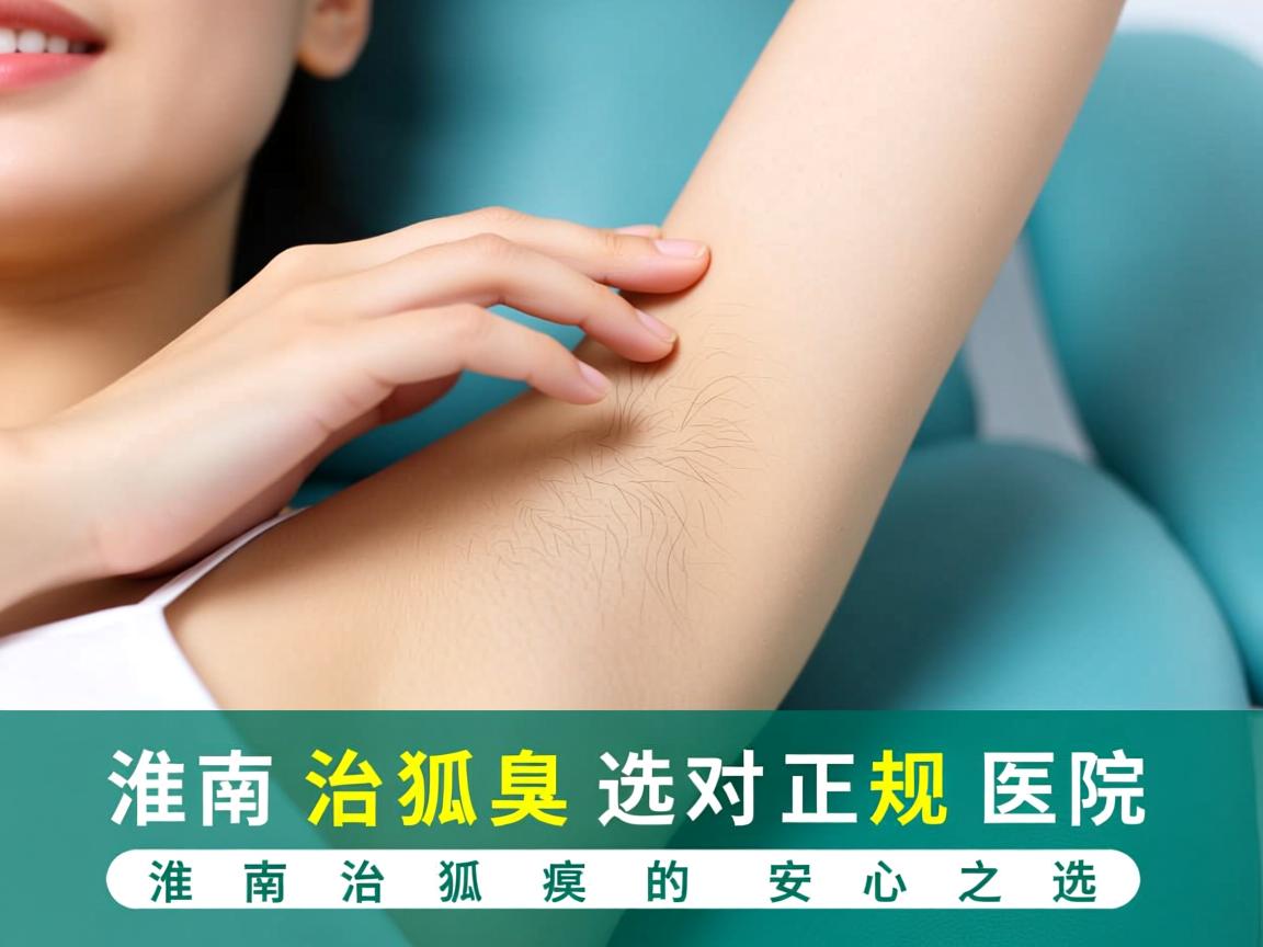淮南治狐臭，选对正规医院，淮南治狐臭的安心之选