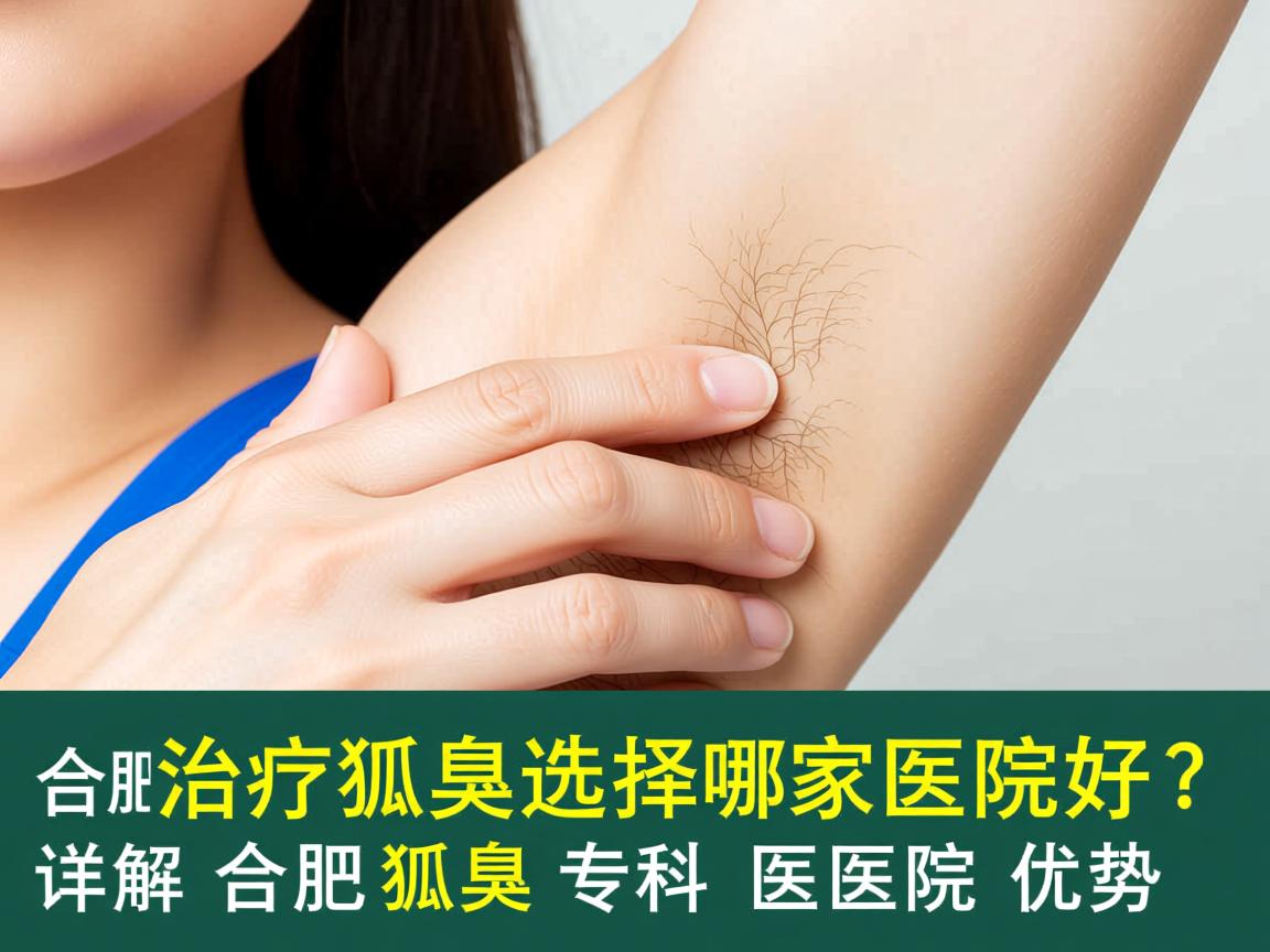 合肥治疗狐臭选择哪家医院好？详解合肥狐臭专科医院优势