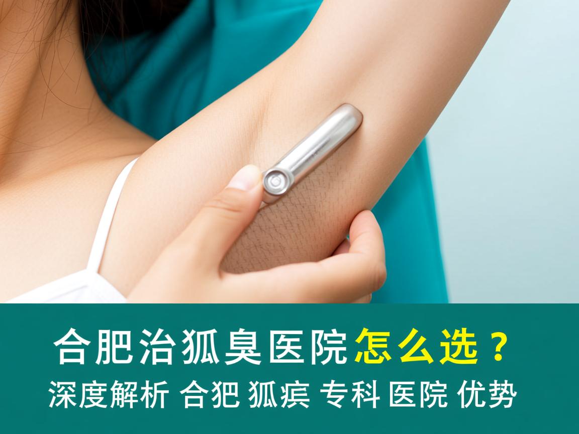 合肥治狐臭医院怎么选？深度解析合肥狐臭专科医院优势