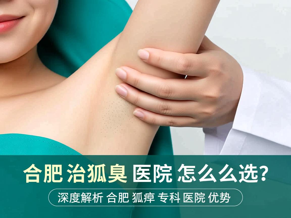 合肥治狐臭医院怎么选？深度解析合肥狐臭专科医院优势