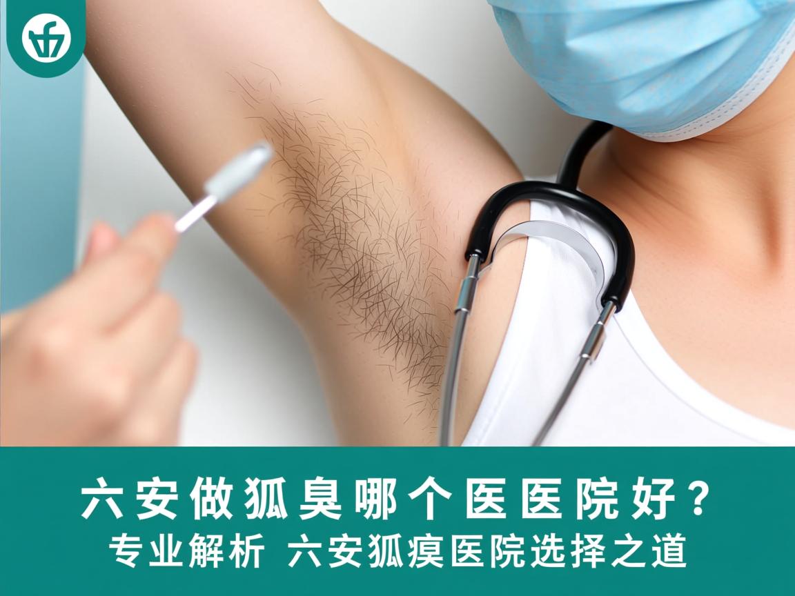 六安做狐臭哪个医院好？专业解析六安狐臭医院选择之道