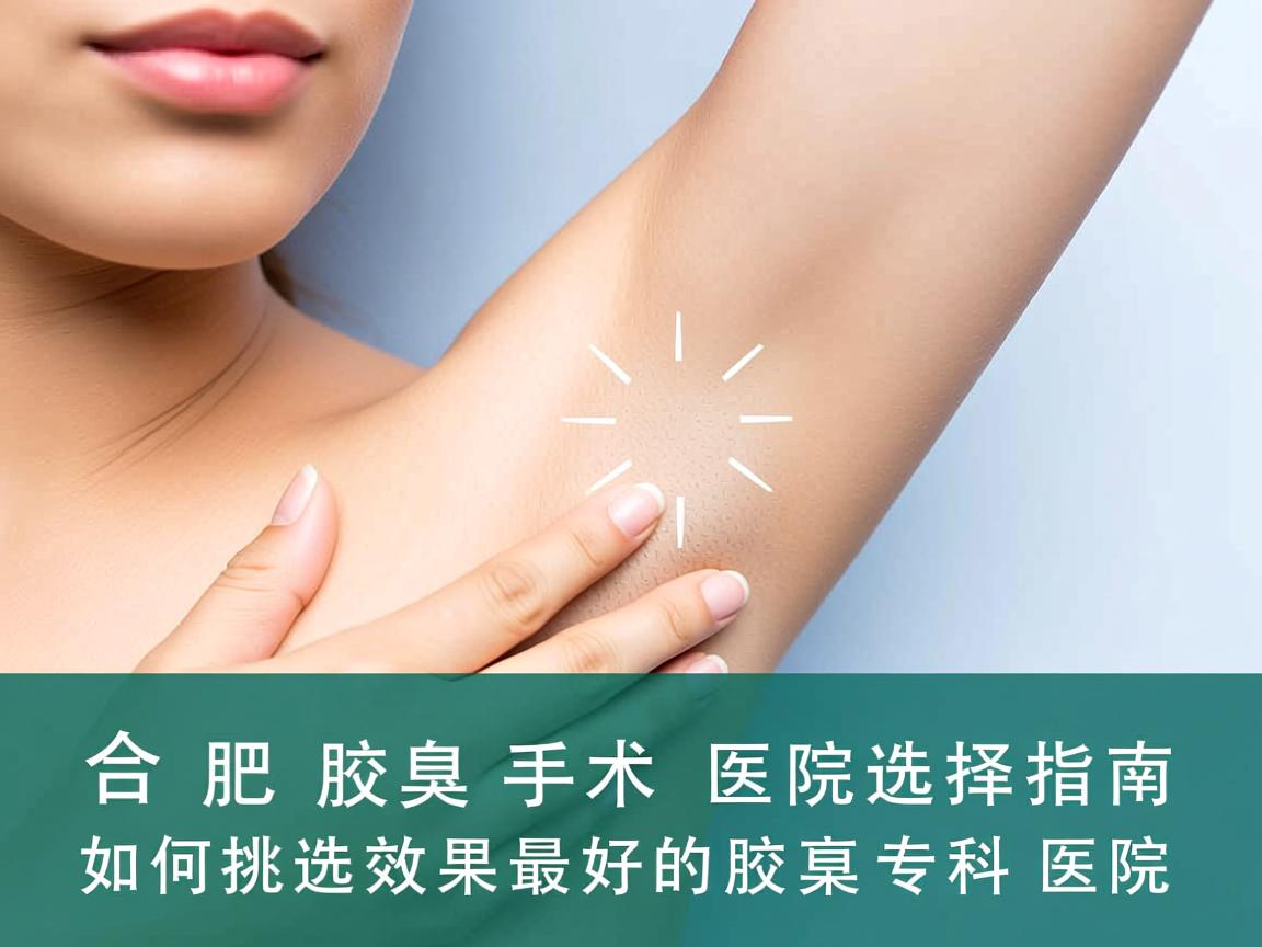 合肥腋臭手术医院选择指南,如何挑选效果最好的腋臭专科医院 合肥腋臭手术医院选择指南,如何挑选效果最好的腋臭专科医院