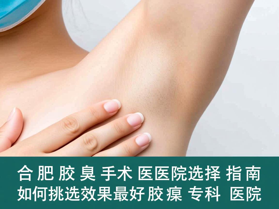 合肥腋臭手术医院选择指南,如何挑选效果最好的腋臭专科医院 合肥腋臭手术医院选择指南,如何挑选效果最好的腋臭专科医院