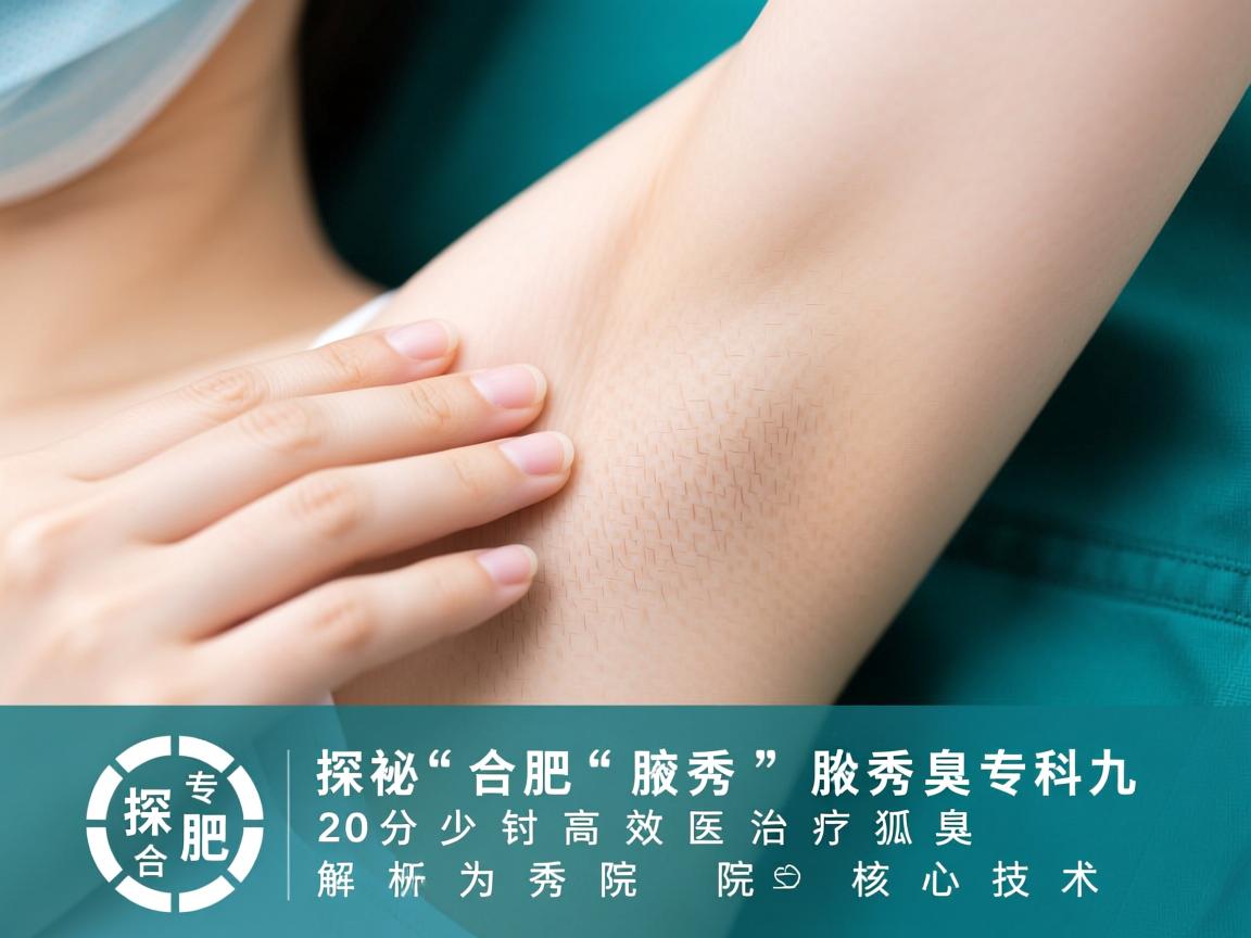 探秘合肥腋秀腋臭专科，20分钟高效治疗狐臭，解析腋秀医院核心技术