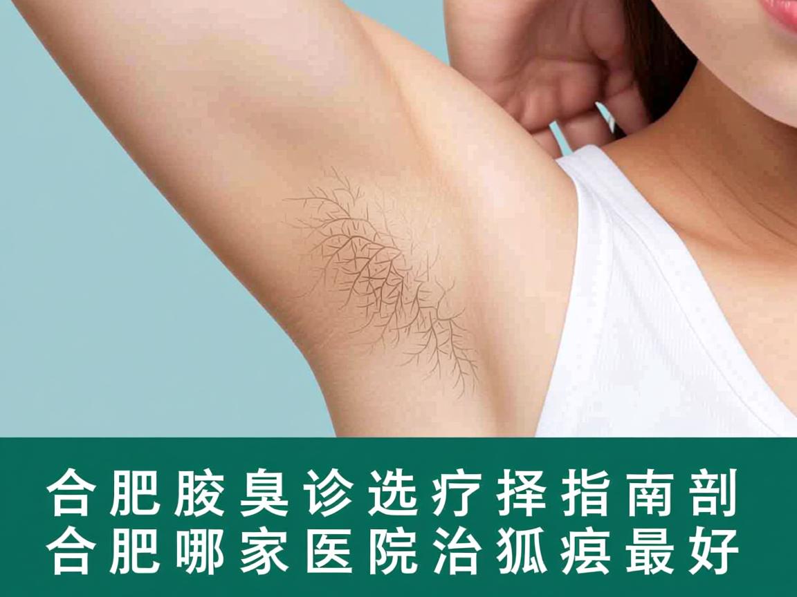 合肥腋臭诊疗选择指南，剖析合肥哪家医院治狐臭最好
