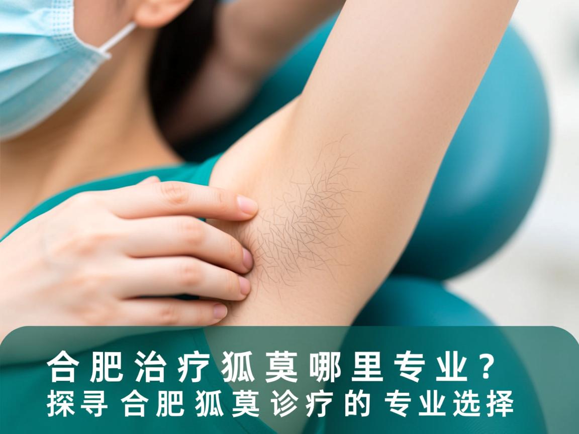 合肥治疗狐臭哪里专业?探寻合肥狐臭诊疗的专业选择 合肥治疗狐臭哪里专业?探寻合肥狐臭诊疗的专业选择
