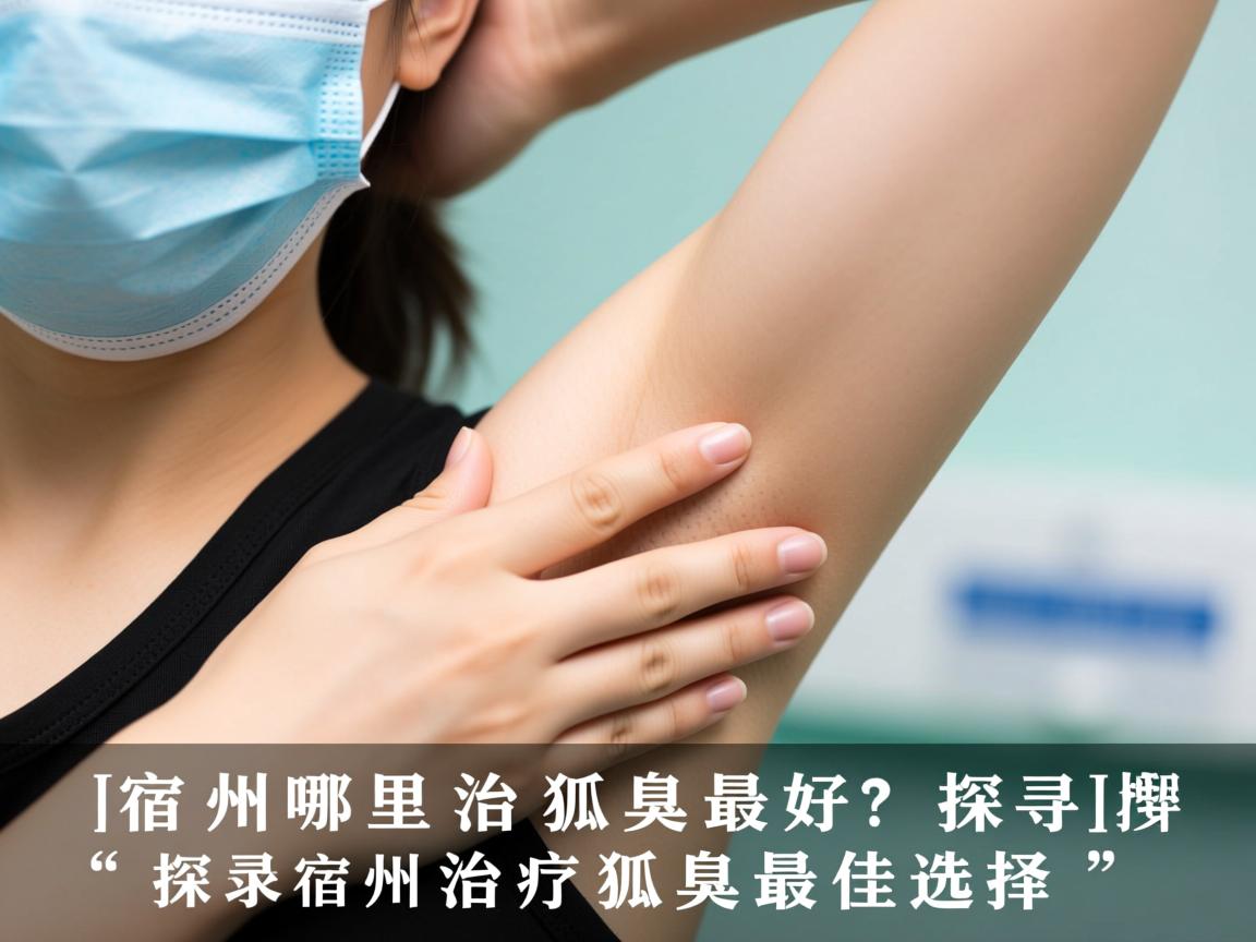 宿州哪里治狐臭最好？探寻宿州治疗狐臭最佳选择
