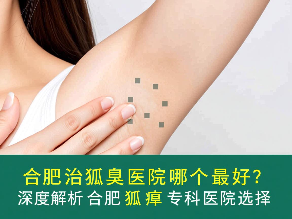 合肥治狐臭医院哪个最好？深度解析合肥狐臭专科医院选择