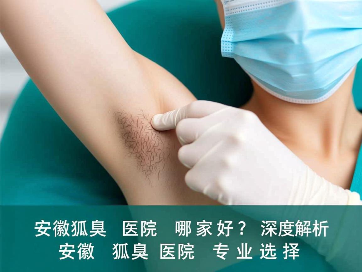 安徽狐臭医院哪家好？深度解析安徽狐臭医院的专业选择