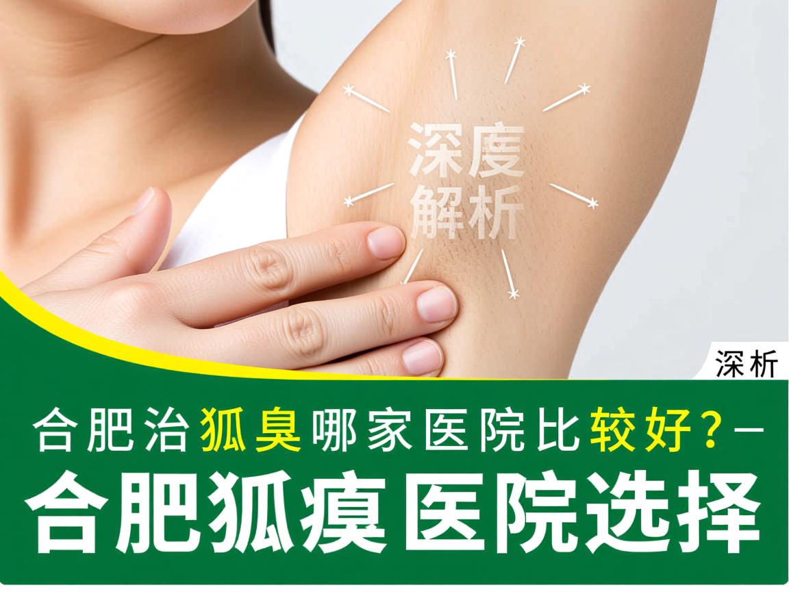 合肥治狐臭哪家医院比较好？深度解析合肥狐臭医院选择