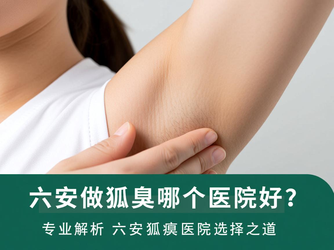 六安做狐臭哪个医院好？专业解析六安狐臭医院选择之道