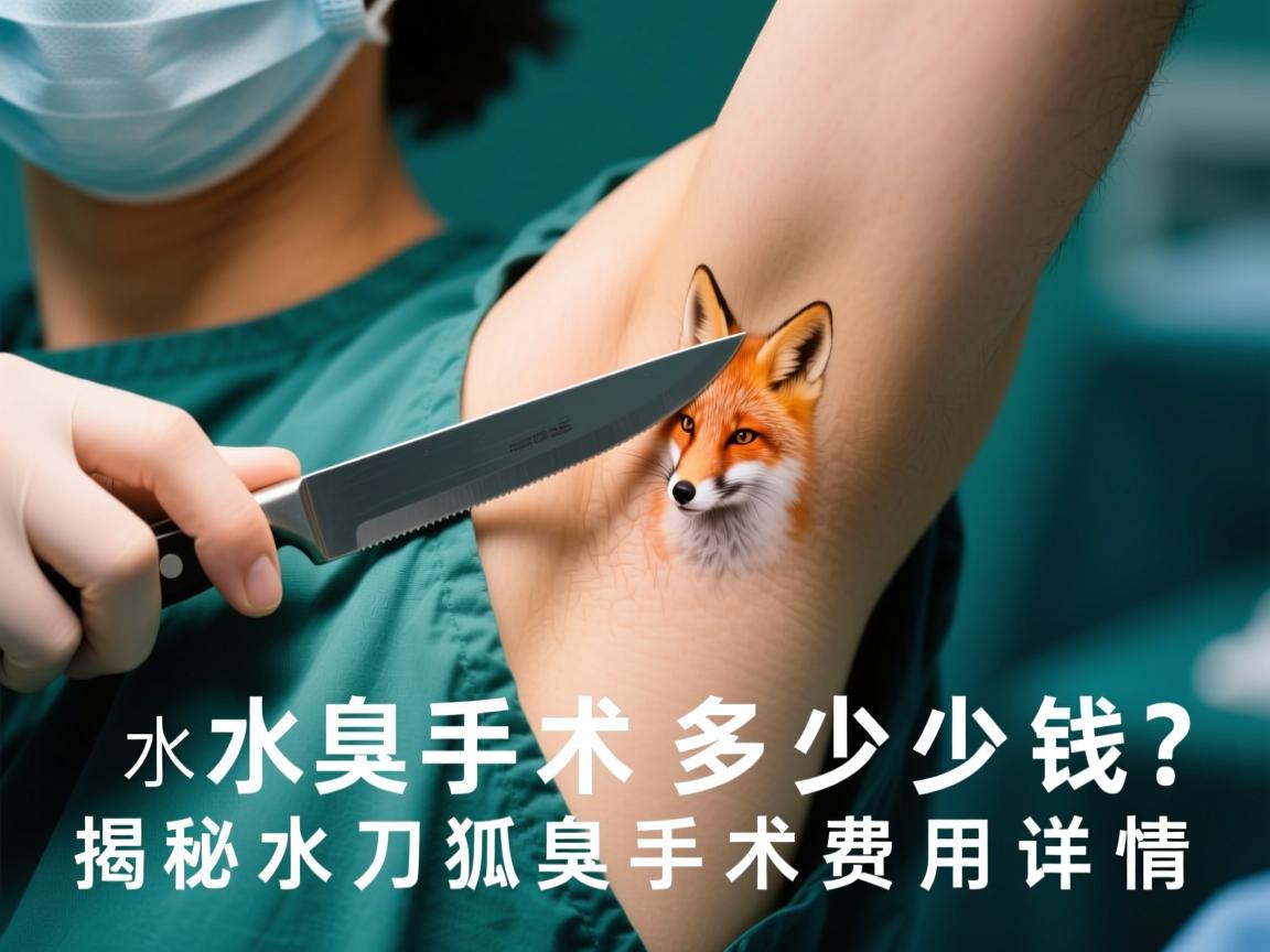 水刀狐臭手术多少钱？揭秘水刀狐臭手术费用详情