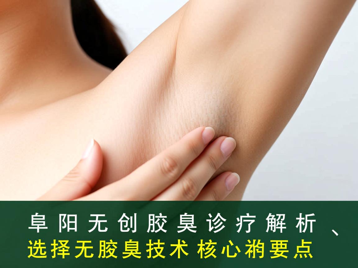 阜阳无创腋臭诊疗解析,选择无创腋臭技术的核心要点 阜阳无创腋臭诊疗解析,选择无创腋臭技术的核心要点