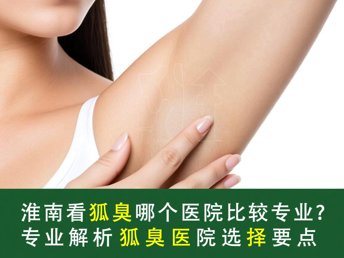 淮南看狐臭哪个医院比较专业？专业解析狐臭医院选择要点