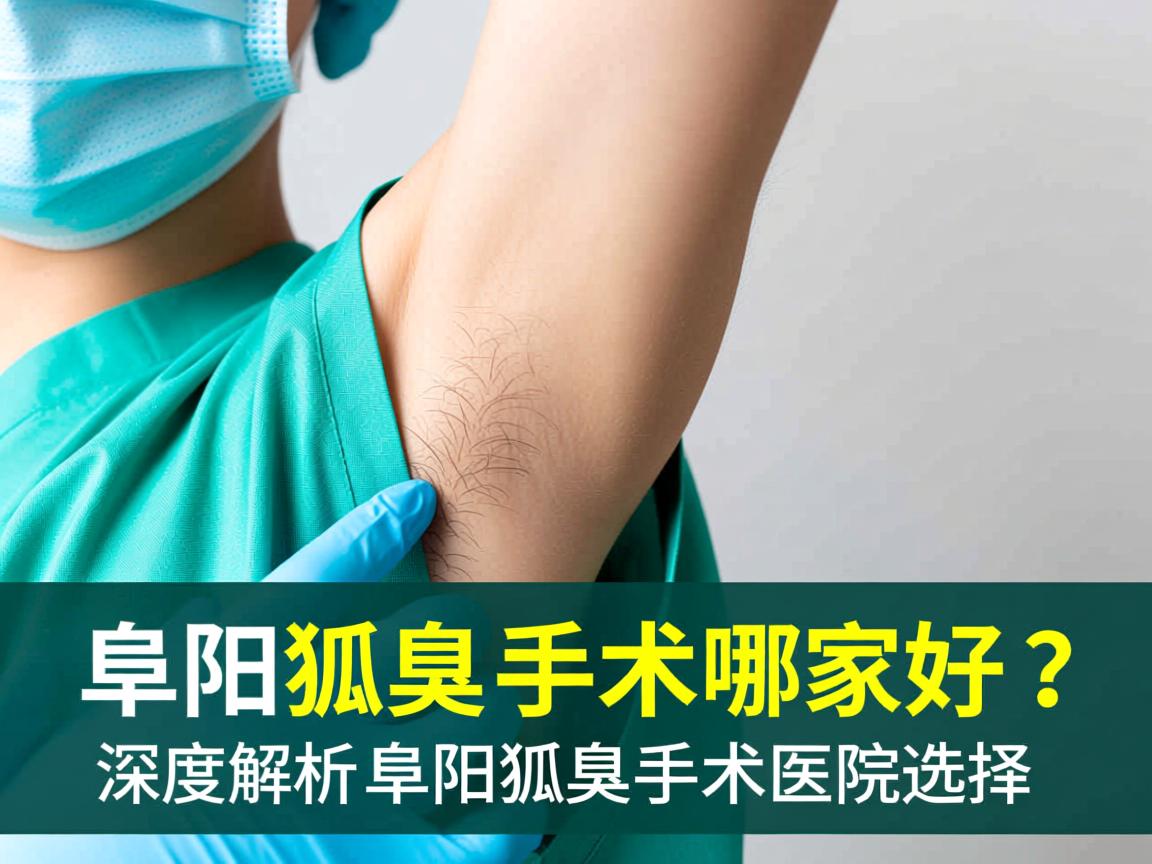 阜阳狐臭手术哪家好?深度解析阜阳狐臭手术医院选择 阜阳狐臭手术哪家好?深度解析阜阳狐臭手术医院选择