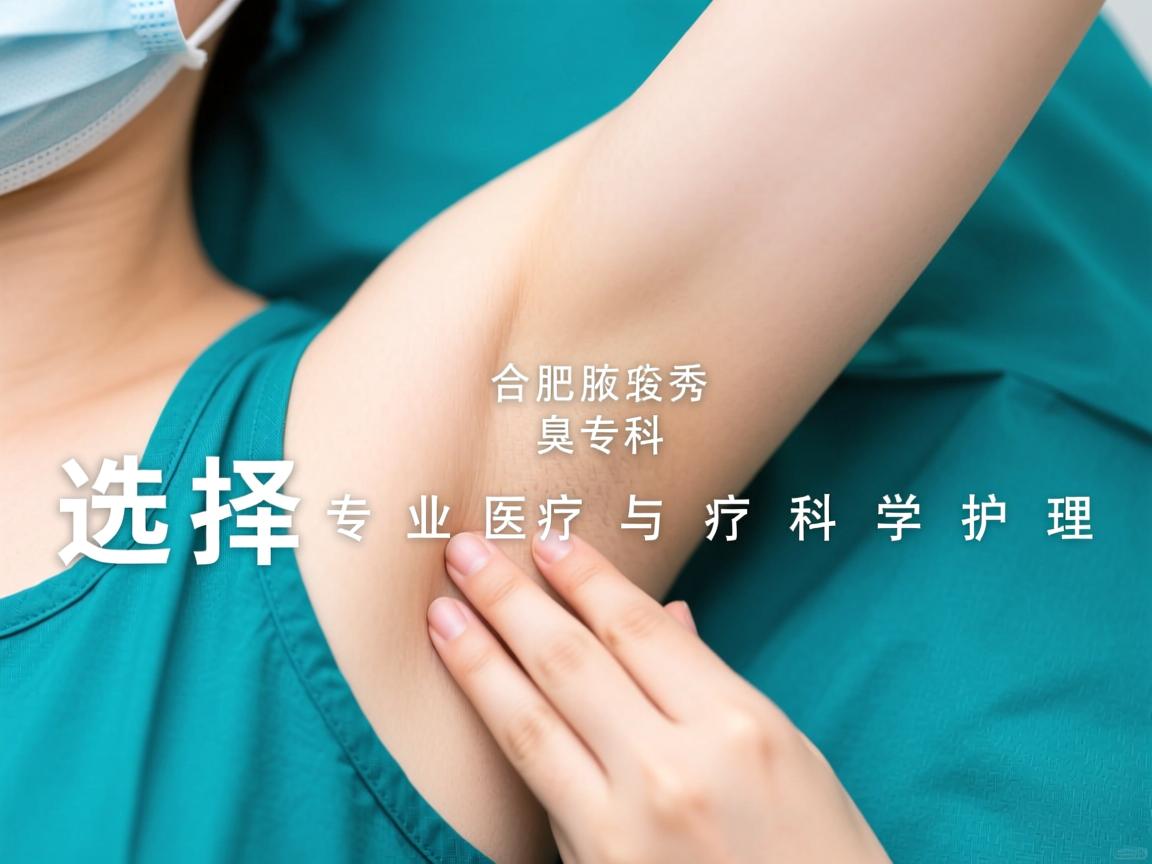 选择合肥腋秀腋臭专科,解析专业腋臭医疗与科学护理 选择合肥腋秀腋臭专科,解析专业腋臭医疗与科学护理