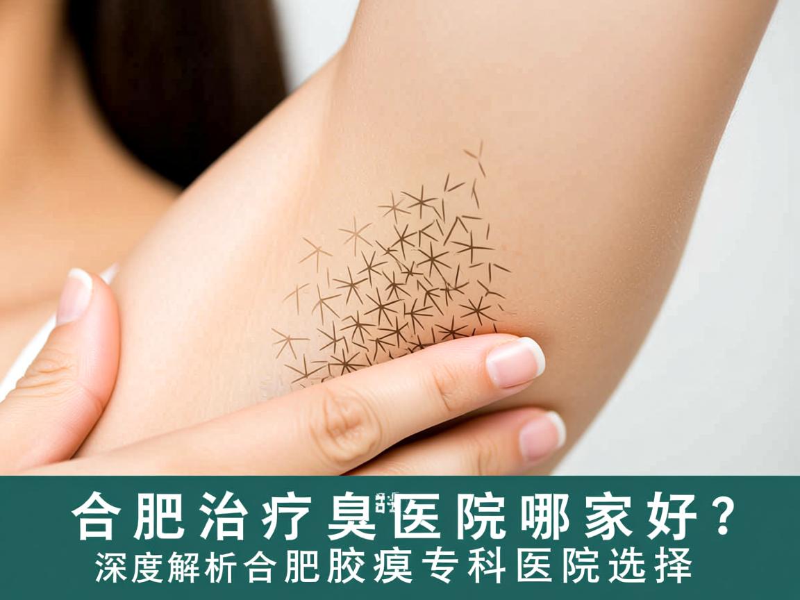 合肥治疗腋臭的医院哪家好？深度解析合肥腋臭专科医院选择
