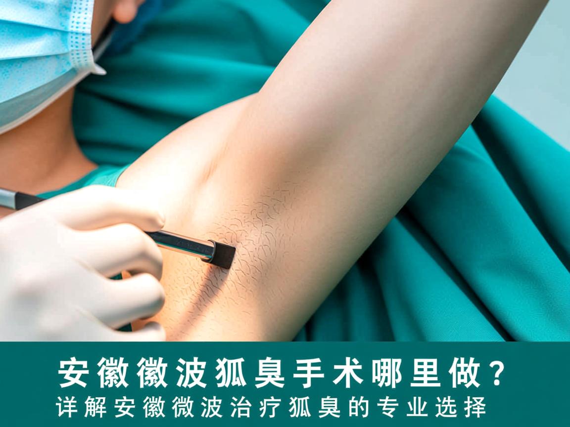 安徽微波狐臭手术哪里做？详解安徽微波治疗狐臭的专业选择