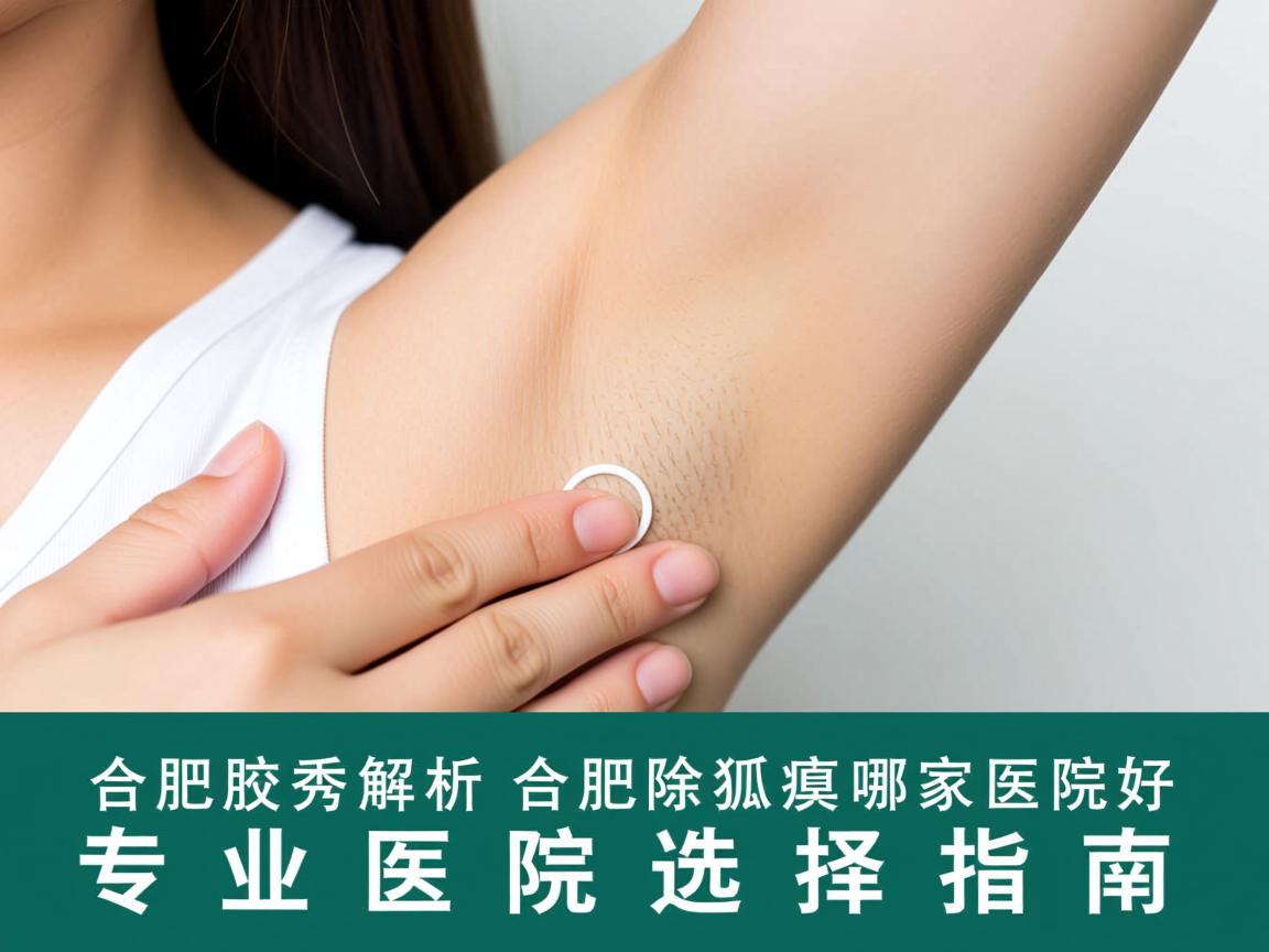合肥腋秀解析，合肥除狐臭哪家医院好，专业医院选择指南