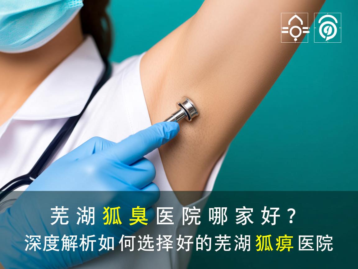 芜湖狐臭医院哪家好？深度解析如何选择好的芜湖狐臭医院