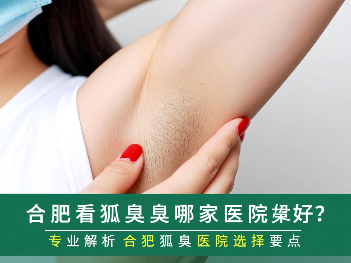 合肥看狐臭哪家医院好？专业解析合肥狐臭医院选择要点