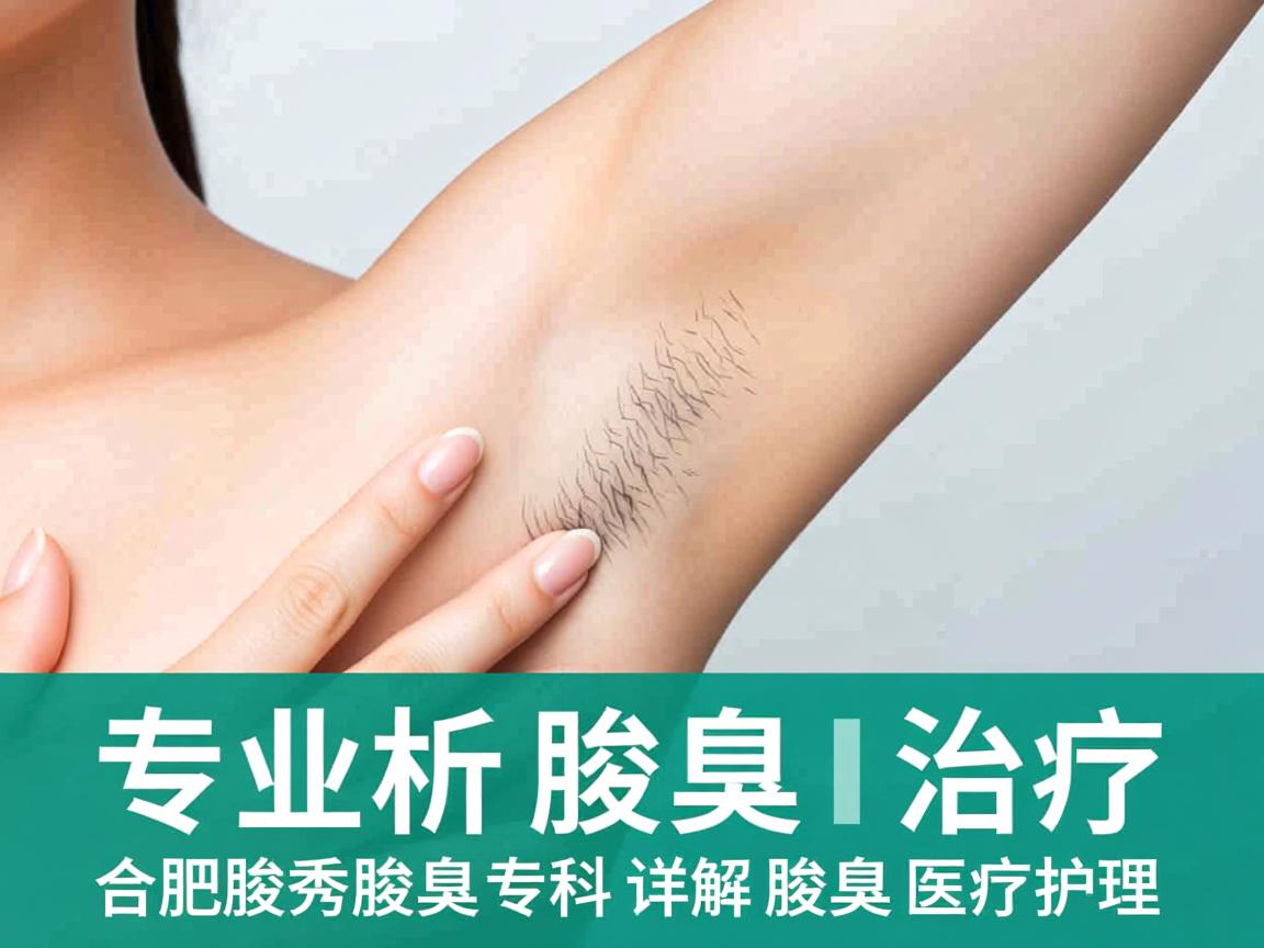 专业解析腋臭治疗，合肥腋秀腋臭专科详解腋臭医疗护理