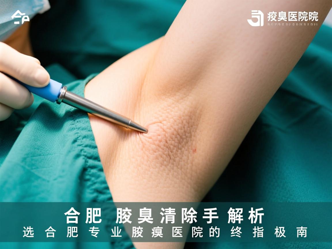 合肥腋臭清除手术解析，选择合肥专业腋臭医院的终极指南
