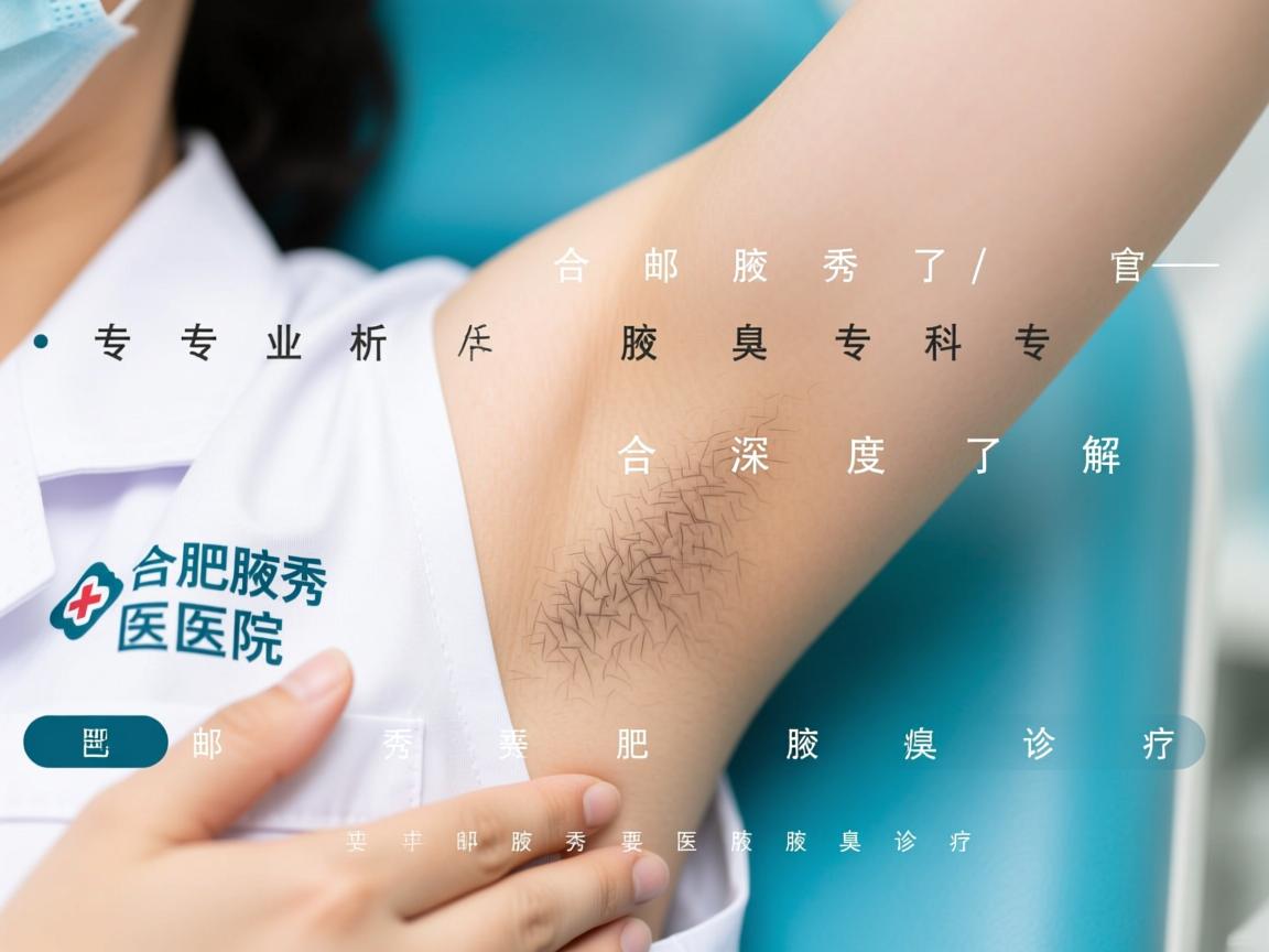 专业解析合肥腋秀腋臭专科，深度了解合肥腋秀医院腋臭诊疗