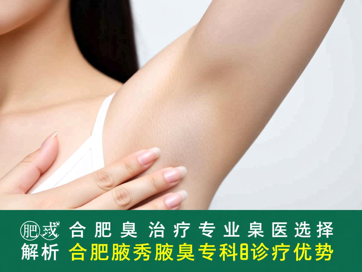 合肥腋臭治疗专业选择，解析合肥腋秀腋臭专科的诊疗优势
