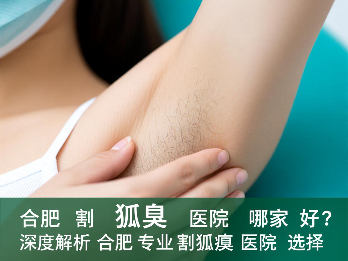 合肥割狐臭医院哪家好？深度解析合肥专业割狐臭医院的选择
