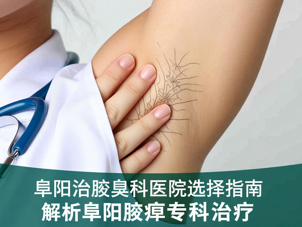 阜阳治腋臭科医院选择指南，解析阜阳腋臭专科治疗