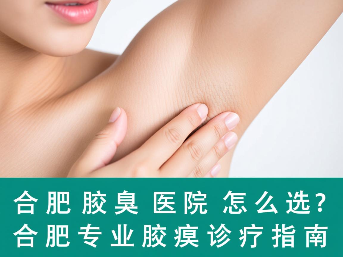 合肥腋臭医院怎么选？合肥专业腋臭诊疗指南