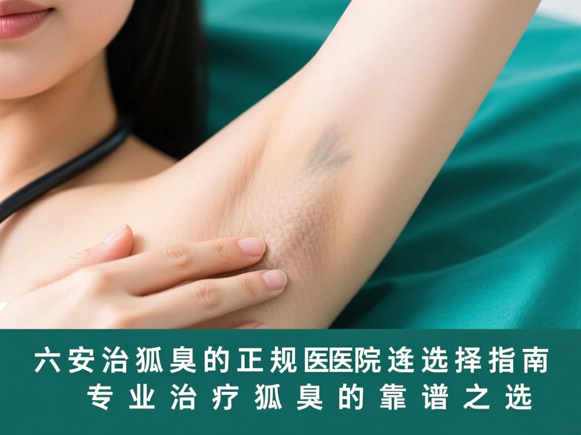 六安治狐臭的正规医院选择指南，专业治疗狐臭的靠谱之选