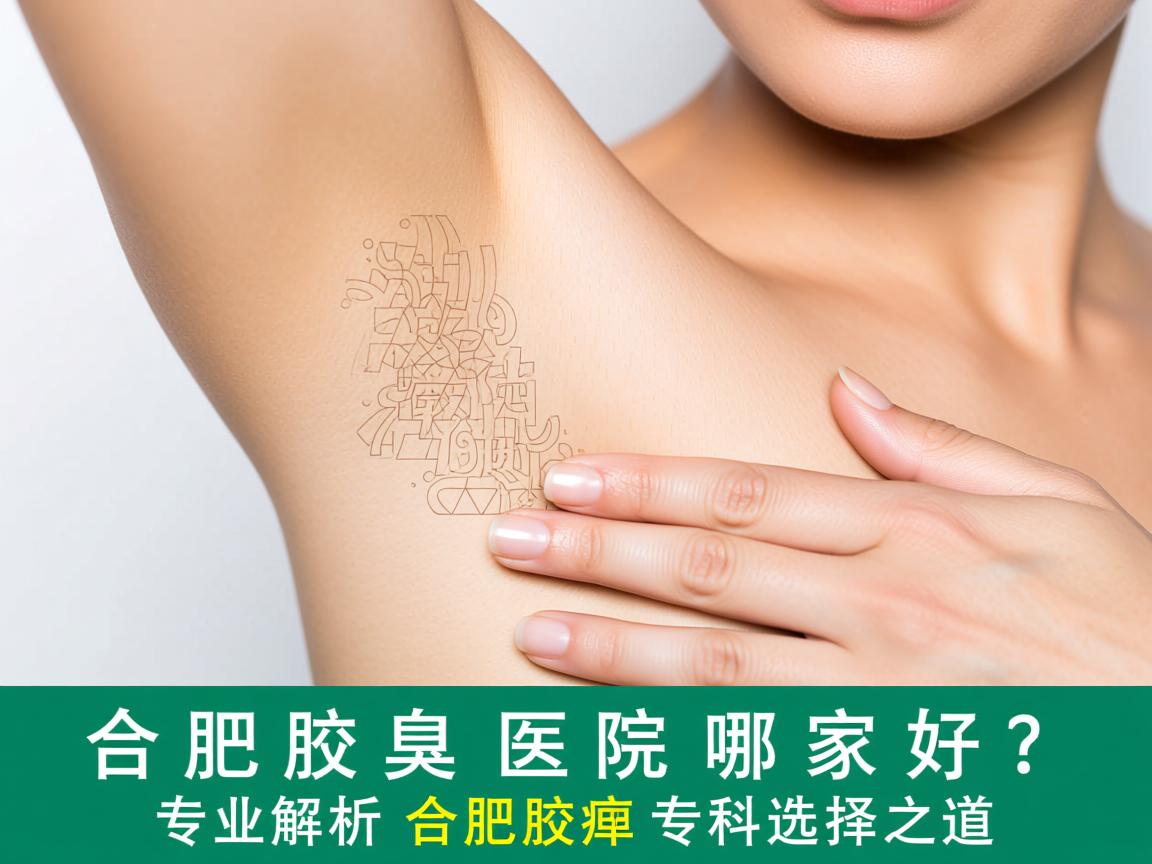合肥腋臭医院哪家好？专业解析合肥腋臭专科选择之道
