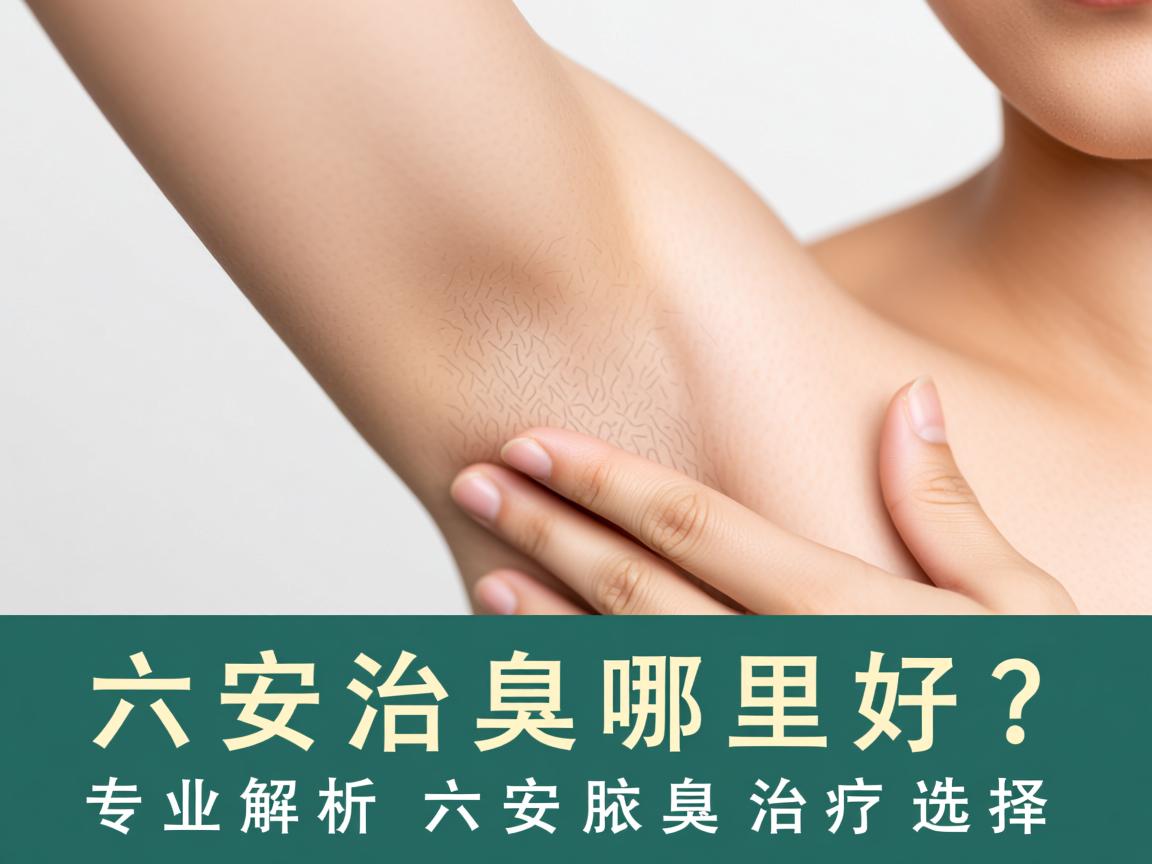 六安治疗腋臭哪里好？专业解析六安腋臭治疗的选择