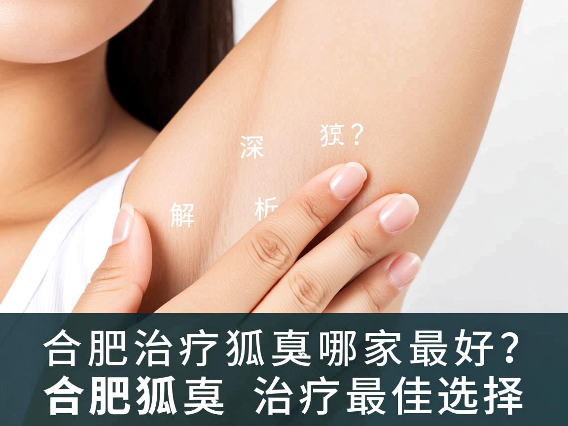 合肥治疗狐臭哪家最好？深度解析合肥狐臭治疗最佳选择