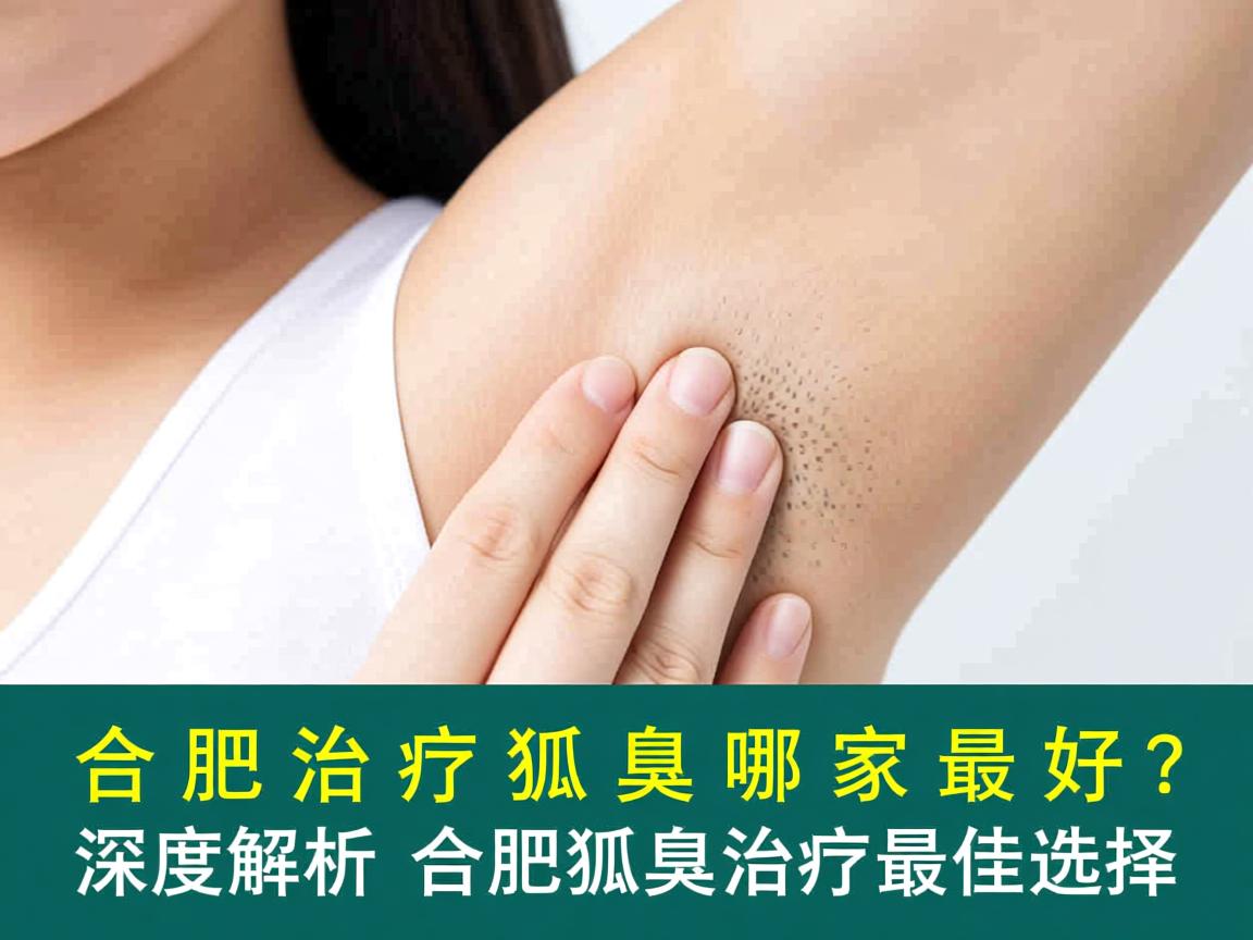 合肥治疗狐臭哪家最好？深度解析合肥狐臭治疗最佳选择