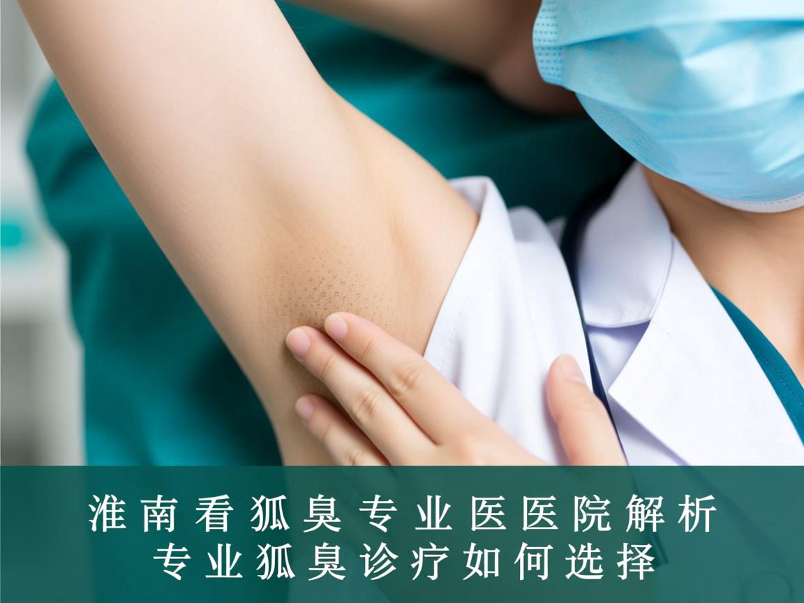 淮南看狐臭专业医院解析，专业狐臭诊疗如何选择