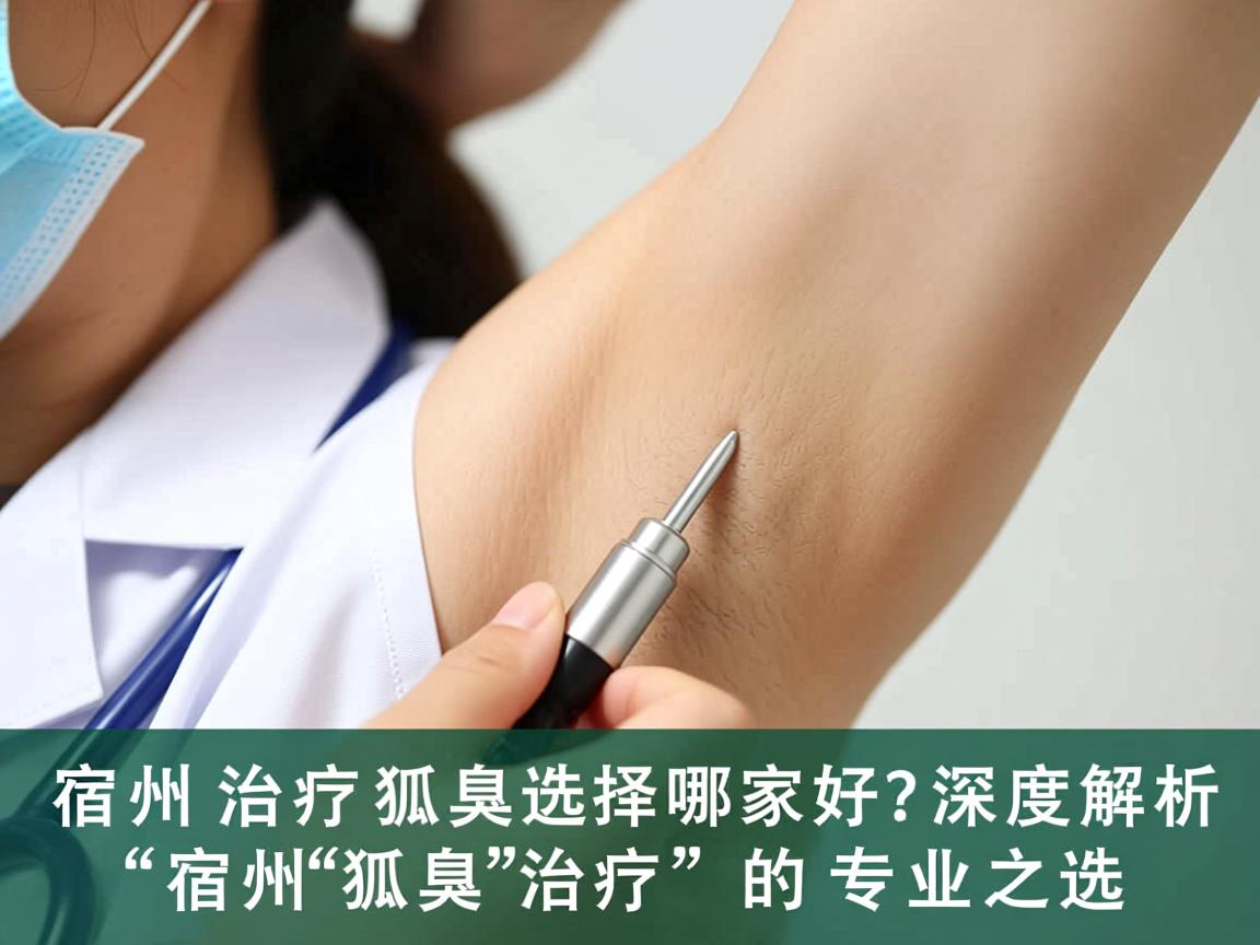 宿州治疗狐臭选择哪家好？深度解析宿州狐臭治疗的专业之选