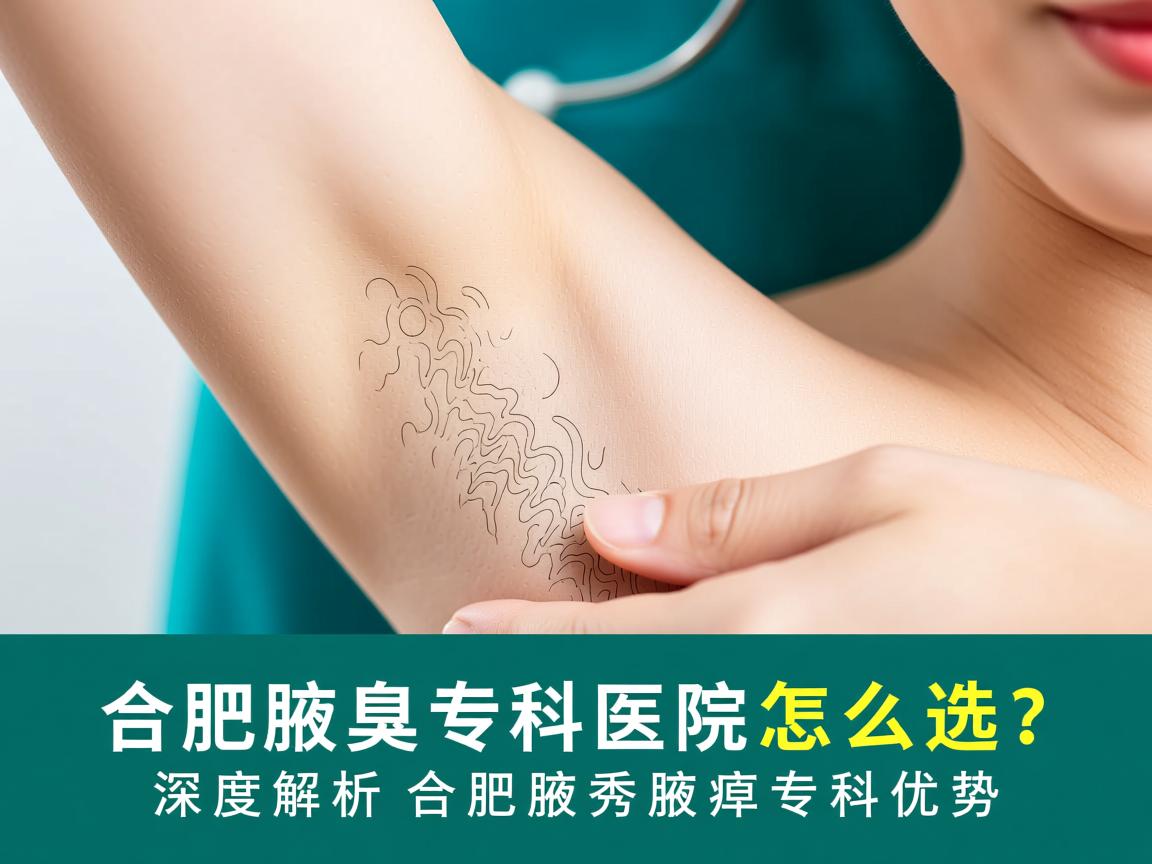 合肥腋臭专科医院怎么选？深度解析合肥腋秀腋臭专科优势