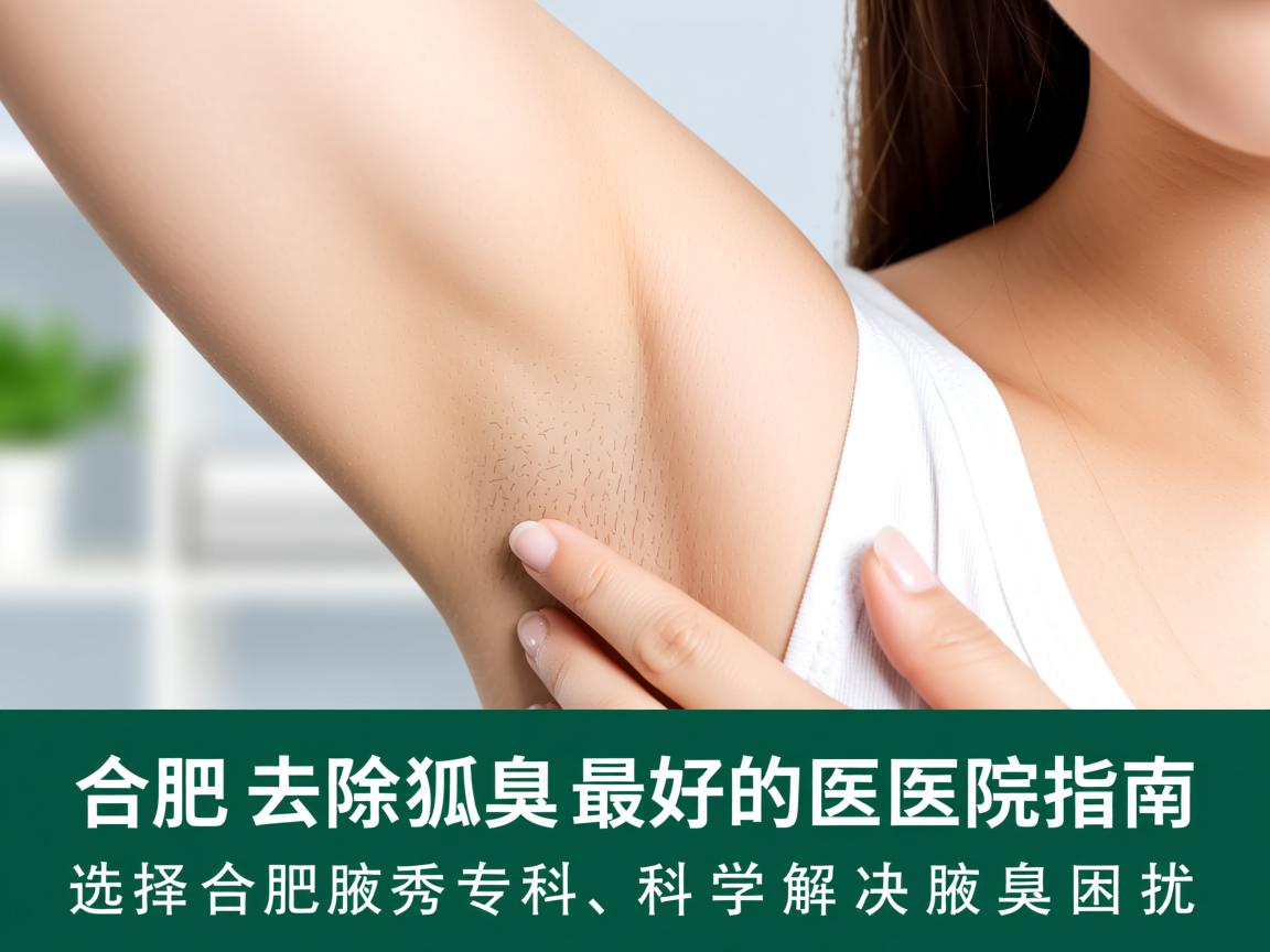 合肥去除狐臭最好的医院指南,选择合肥腋秀专科,科学解决腋臭困扰 合肥去除狐臭最好的医院指南,选择合肥腋秀专科,科学解决腋臭困扰