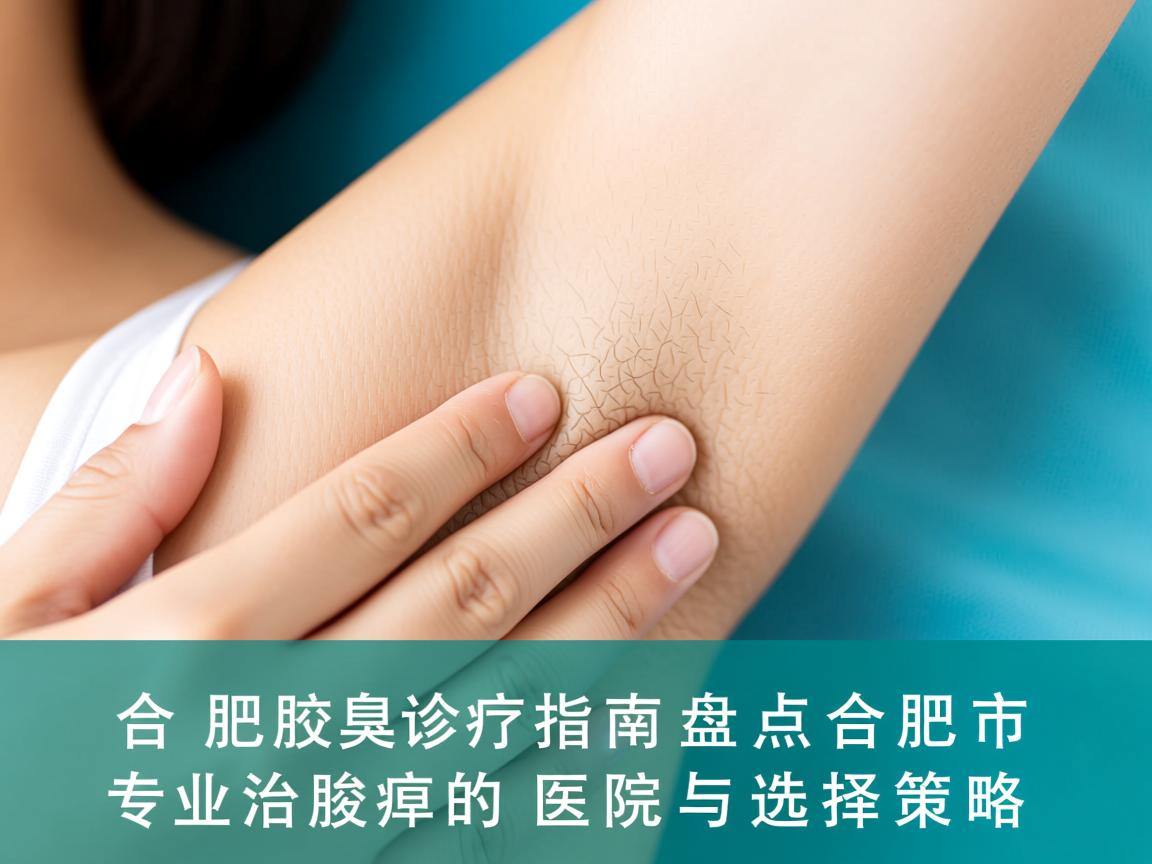 合肥腋臭诊疗指南，盘点合肥市专业治腋臭的医院与选择策略