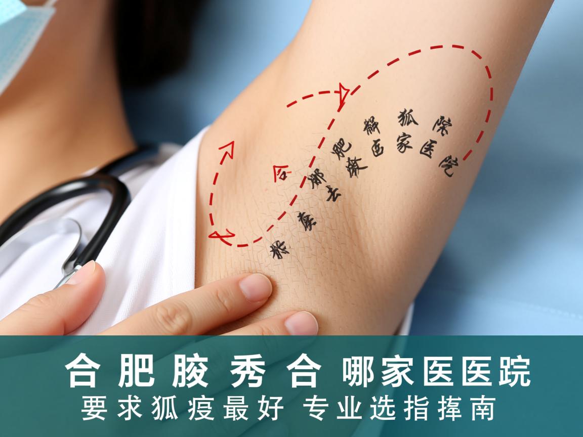 合肥腋秀解析，合肥哪家医院去除狐臭最好，专业选择指南