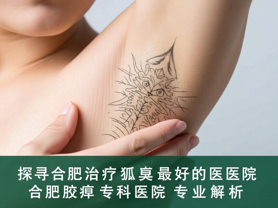 探寻合肥治疗狐臭最好的医院，合肥腋臭专科医院专业解析