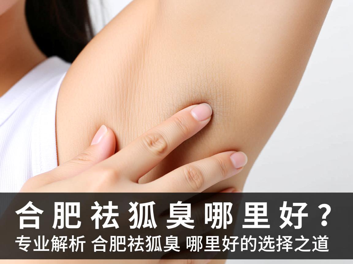 合肥祛狐臭哪里好？专业解析合肥祛狐臭哪里好的选择之道