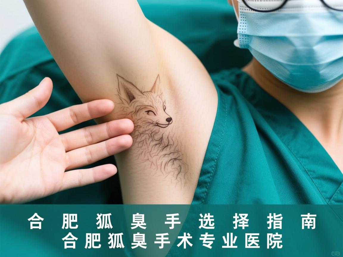 合肥狐臭手术选择指南，详解合肥狐臭手术专业医院